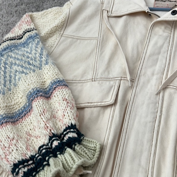 NWOT RARE Free People Loose Thought Jacket - Picture 7 of 7